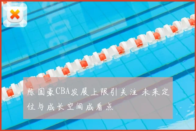 陈国豪CBA发展上限引关注 未来定位与成长空间成看点